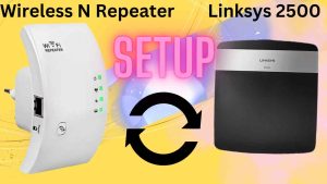 connect extender to linksys 2500 router