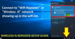 wireless n repeater setup
