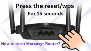 Reset Mercusys Router