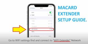 macard wifi extender setup
